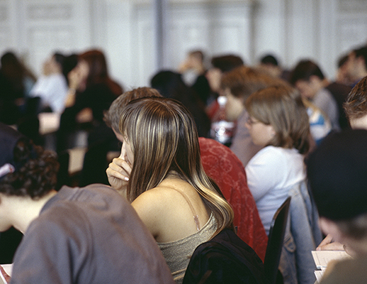 Hauptgebäude/Studium/Aula/Studenten in Hörsaal